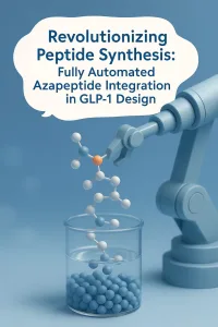 Revolutionizing Peptide Synthesis: Fully Automated Azapeptide Integration in GLP-1 Design